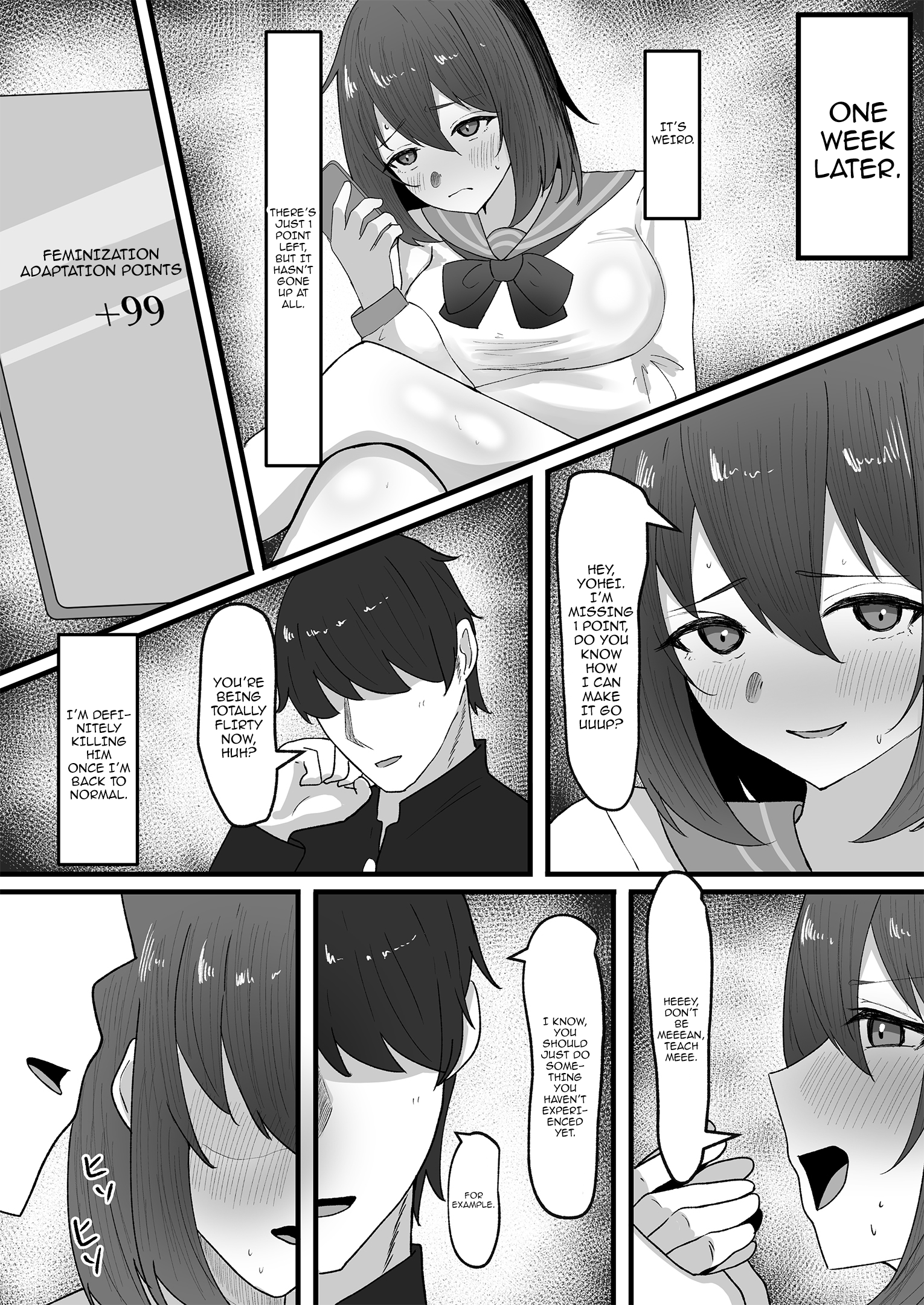 Hentai Manga Comic-I Can't Go Back To Being A Man Until I Truly Become A Woman First-Read-18